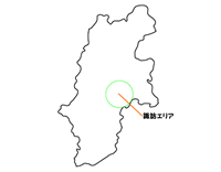 信州（長野県）・諏訪の地図